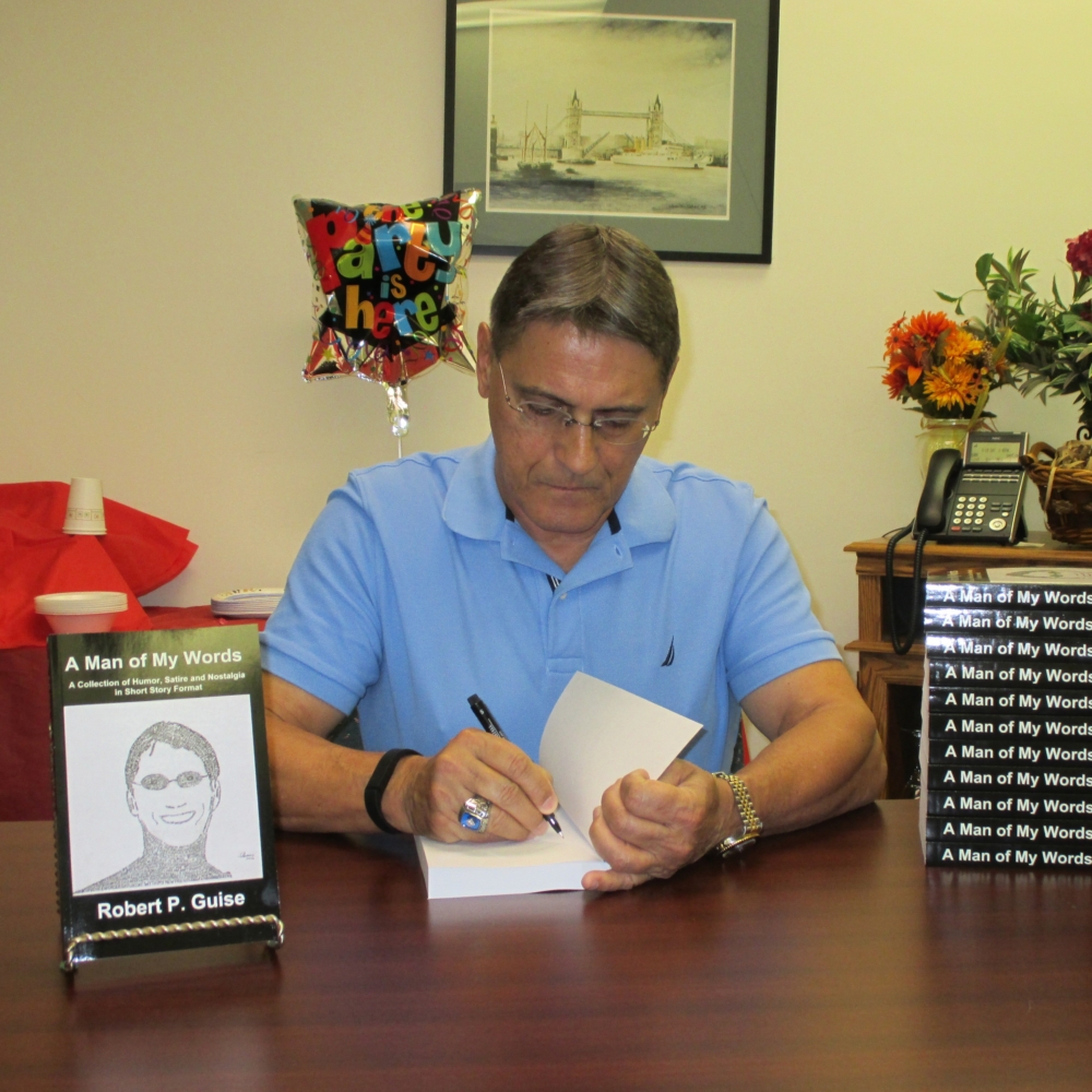 Bob Signing Book
